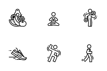 Gimnasia Paquete de Iconos
