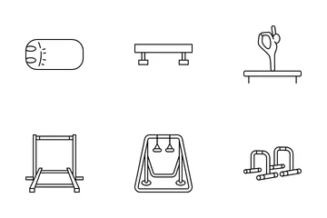 Ginástica Pacote de Ícones