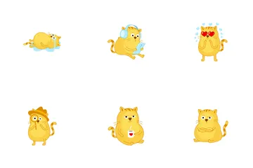 Ginger Cat Icon Pack