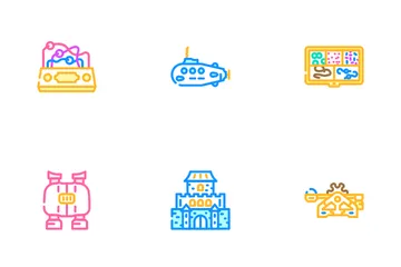 Giocattolo Bambino Bambino Capretto Icon Pack