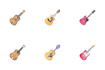 Gitarre Symbolpack