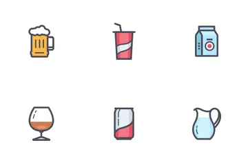 Glass And Drink Icon Pack