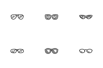 Glasses Optical Style Frame Icon Pack