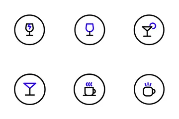 Glasses/Mugs Icon Pack