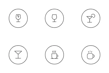 Glasses/Mugs Icon Pack