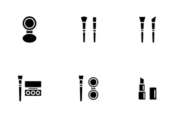 Belleza y spa - Glifo Paquete de Iconos
