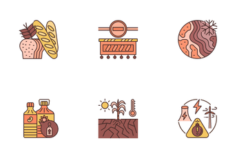 Global Food Crisis Icon Pack