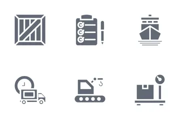 Global Logistics Icon Pack