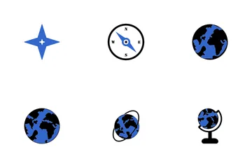 Global Map Icon Pack