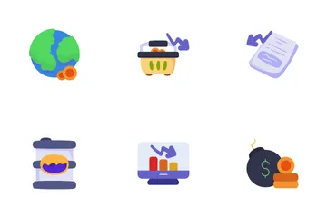 Global Recession Icon Pack