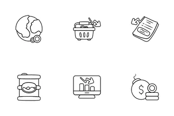 Global Recession Icon Pack