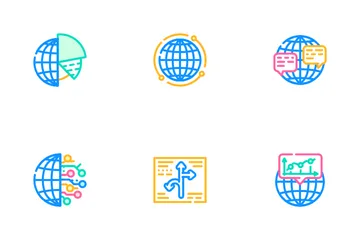 Globalization Worldwide Business Icon Pack