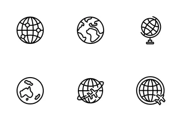 Globe Icon Pack