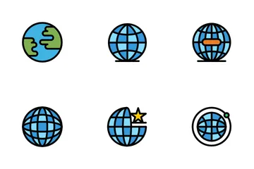 Globe Icon Pack