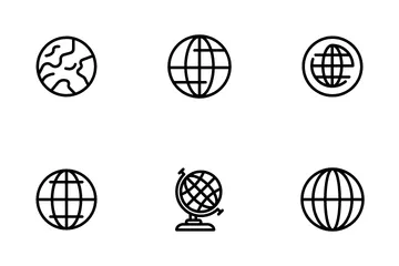 Globe Icon Pack