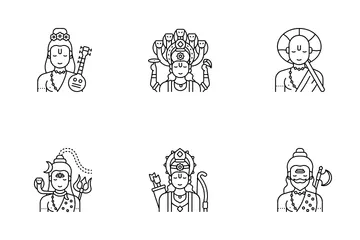 Gods And Goddesses Icon Pack