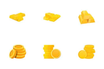 Gold And Coins Vol.1 Icon Pack