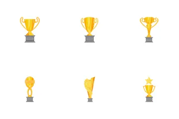 Gold Trophy Icon Pack