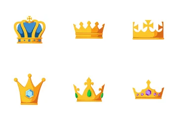 Golden Crown Icon Pack