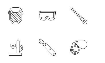 Goldsmith Tools Icon Pack