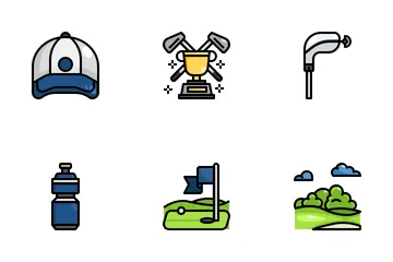 Golf Elements Icon Pack