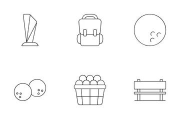 Golf Essentials Icon Pack
