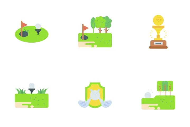 Golf Icon Packs, Logos, Symbols - Free Download in SVG, PNG, ICO ...