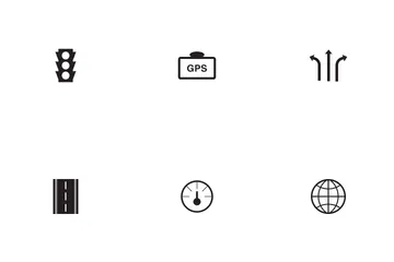 GPS et navigation Pack d'Icônes