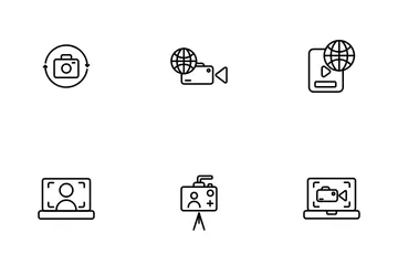 Grabación de vídeo Paquete de Iconos