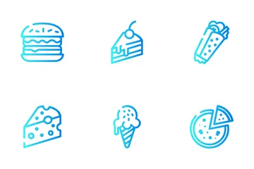 Alimentos e bebidas Icon Pack