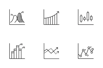 Gráfico e Diagrama Pacote de Ícones