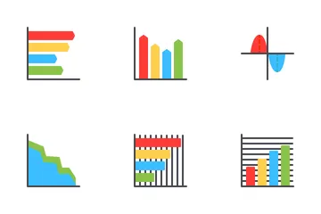 Gráfico e diagrama Pacote de Ícones