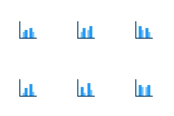 Gráfico e gráfico Vol 1 Pacote de Ícones