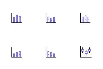 Gráfico e gráfico Vol 2 Pacote de Ícones