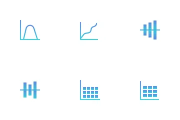 Gráfico e gráfico Vol 2 Pacote de Ícones