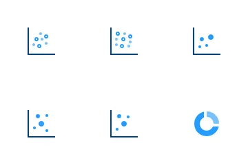 Gráfico y tabla Vol 4 Paquete de Iconos