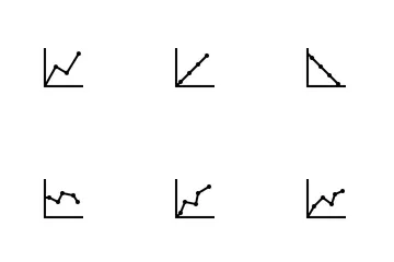 Gráfico y tabla vol 3 Paquete de Iconos