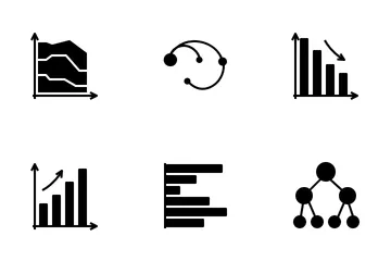 Gráficos e diagramas Pacote de Ícones