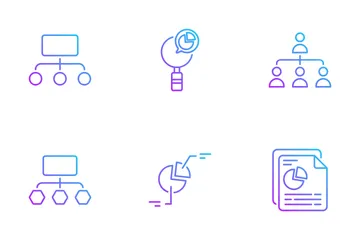 Gráficos e diagramas Pacote de Ícones