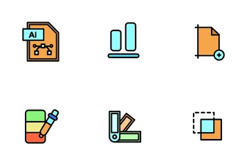 Grafikdesign-Asset Symbolpack