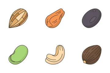 Grains And Cereals Icon Pack