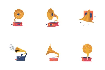 Gramophone Icon Pack