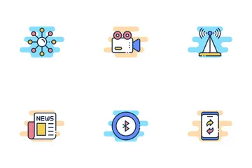 Grandes dados Pacote de Ícones