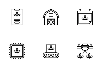 Granja inteligente Icon Pack