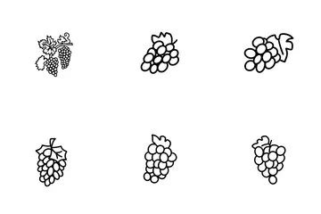 Grapes Icon Pack