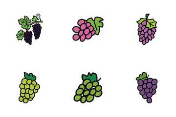 Grapes Icon Pack