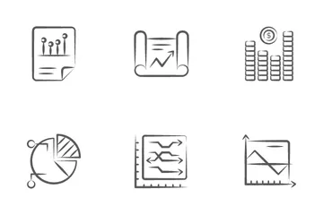 Graph And Chart Icon Pack