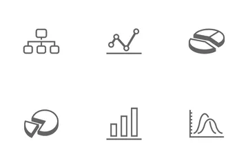 Graph And Presentation Icon Pack