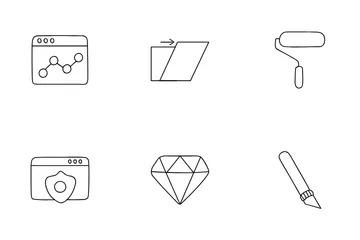 GRAPHIC AND WEB DESIGN Icon Pack