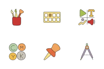 GRAPHIC AND WEB DESIGN Icon Pack